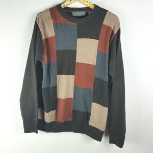 Oscar De La Renta Mens Sweater Sz XL
Colorblock